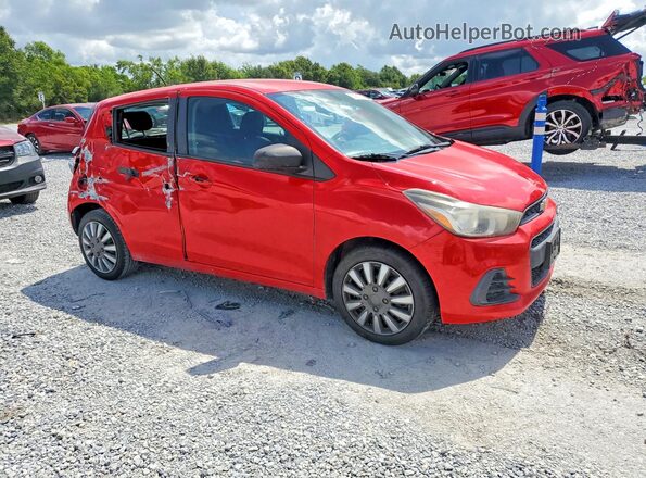 KL8CB6SA4GC585666 2016 CHEVROLET SPARK Red Передня права чверть