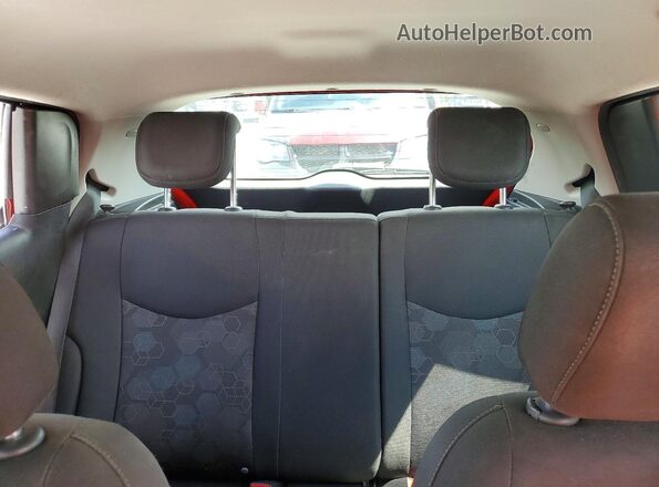 KL8CB6SA4GC585666 2016 CHEVROLET SPARK Red Вид задніх сидінь