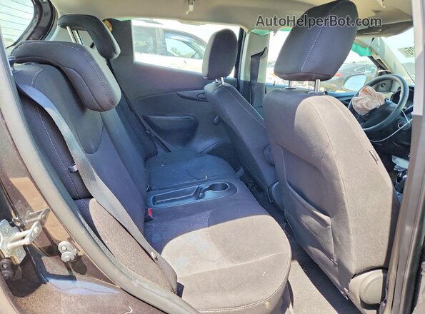 KL8CB6SA4GC603230 2016 CHEVROLET SPARK Black Вид задніх сидінь