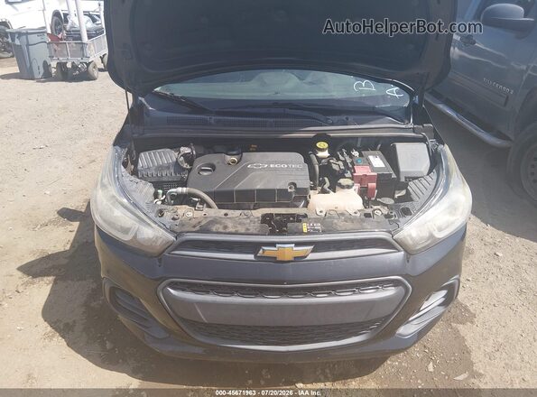 KL8CB6SA4HC832329 2017 CHEVROLET SPARK Черный Вид сзади