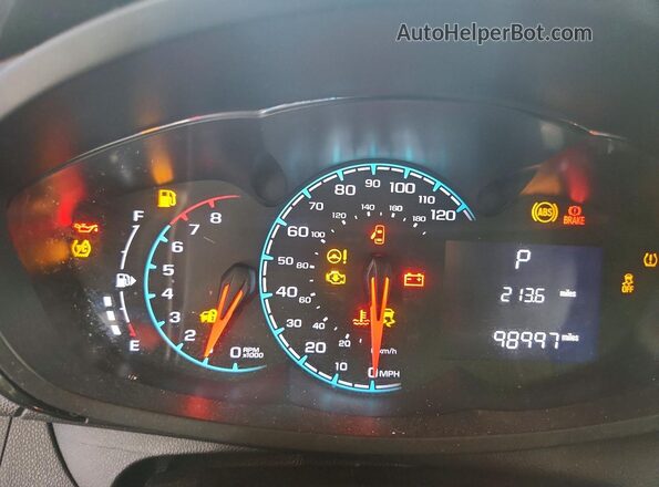 KL8CB6SA4JC423396 2018 CHEVROLET SPARK White Instrument cluster view