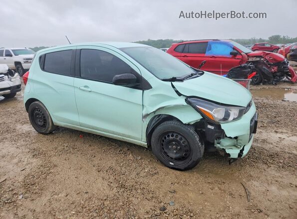 KL8CB6SA4JC471660 2018 CHEVROLET SPARK Turquoise Przód prawy
