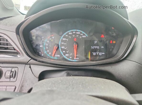 KL8CB6SA4JC471660 2018 CHEVROLET SPARK Turquoise Widok zestawu wskaźników