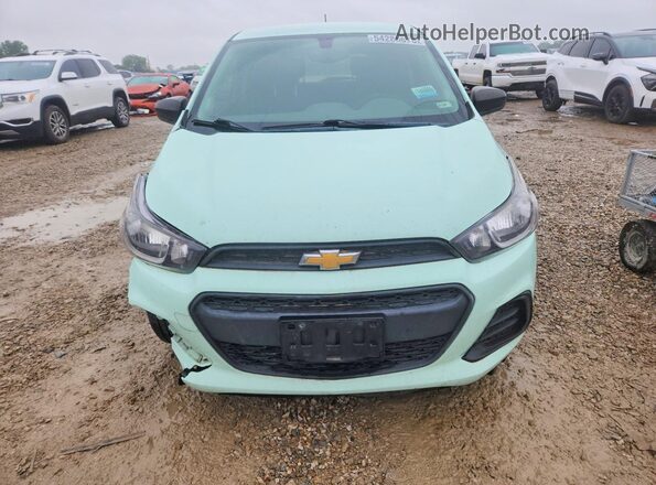 KL8CB6SA4JC471660 2018 CHEVROLET SPARK Turquoise Widok z przodu