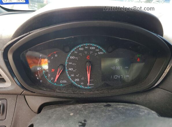 KL8CB6SA4KC742430 2019 CHEVROLET SPARK Бежевый Вид щитка приборов