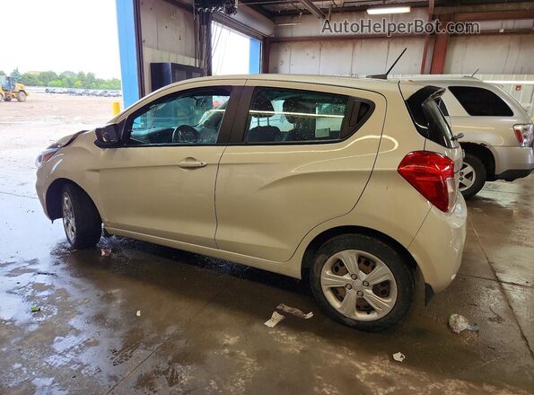 KL8CB6SA4KC809320 2019 CHEVROLET SPARK Cream Trasero izquierdo