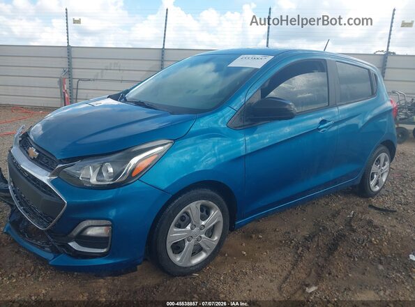 KL8CB6SA4LC445210 2020 CHEVROLET SPARK Blue წინა მარცხენა ხედი სამი მეოთხედიდან