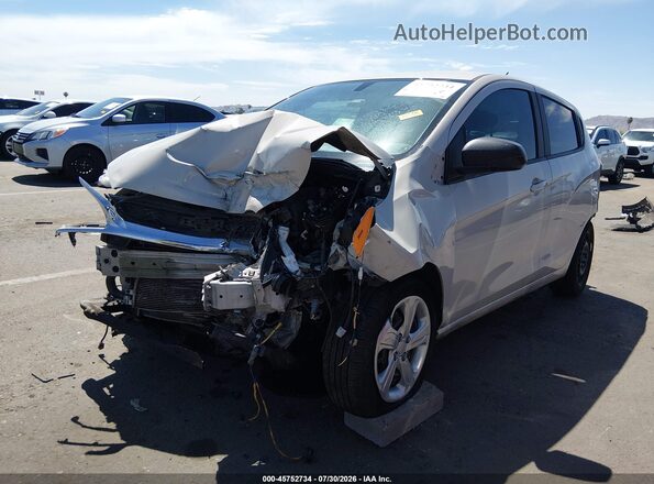 KL8CB6SA4LC446552 2020 CHEVROLET SPARK Серый Передняя левая четверть