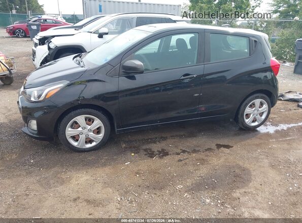 KL8CB6SA4MC713786 2021 CHEVROLET SPARK Black წინა მარცხენა ხედი სამი მეოთხედიდან