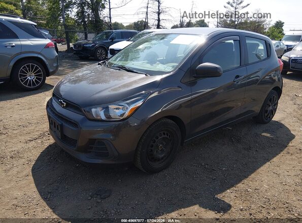 KL8CB6SA5GC570772 2016 CHEVROLET SPARK Black წინა მარცხენა ხედი სამი მეოთხედიდან