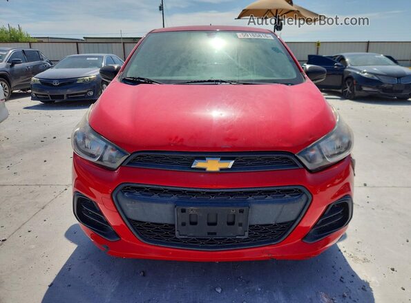 KL8CB6SA5GC623244 2016 CHEVROLET SPARK Red წინა ხედი