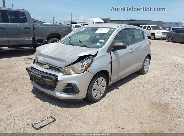 KL8CB6SA5GC635877 2016 CHEVROLET SPARK Silver Передня ліва чверть