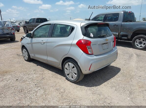 KL8CB6SA5GC635877 2016 CHEVROLET SPARK Silver Задня ліва чверть