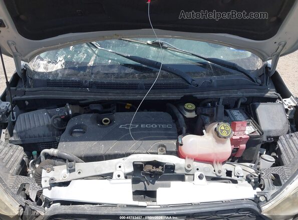 KL8CB6SA5GC635877 2016 CHEVROLET SPARK Silver Вид ззаду