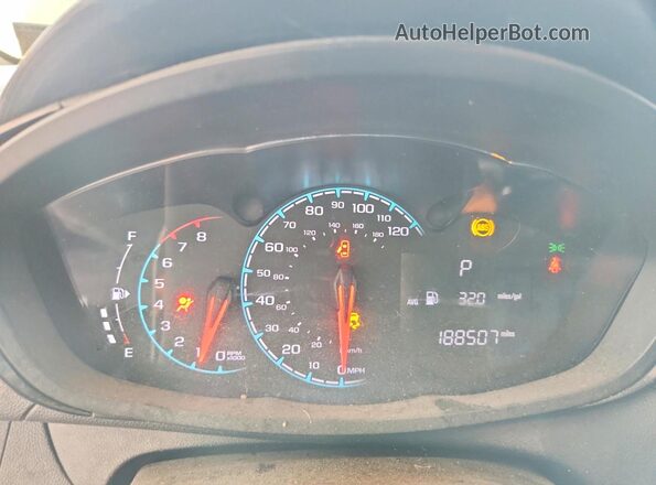KL8CB6SA5JC423701 2018 CHEVROLET SPARK White Вид щитка приладів