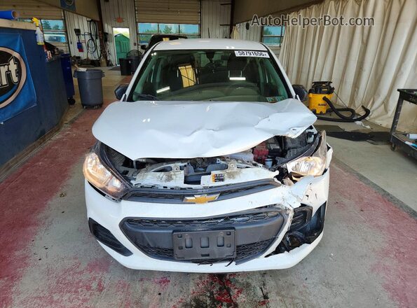 KL8CB6SA5JC423701 2018 CHEVROLET SPARK White Вид спереду