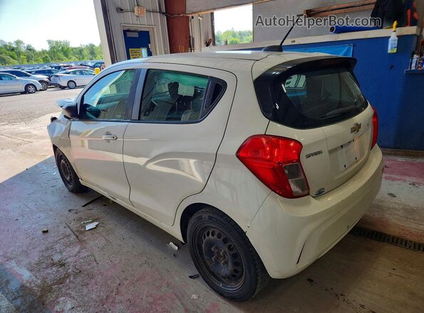 KL8CB6SA5JC423701 2018 CHEVROLET SPARK White Задня ліва чверть