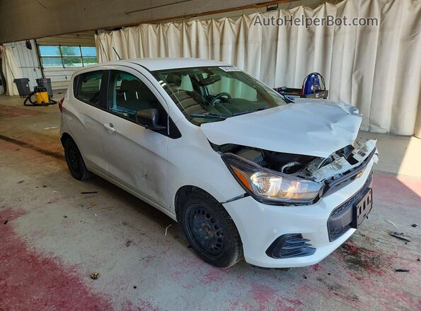 KL8CB6SA5JC423701 2018 CHEVROLET SPARK White Передня права чверть