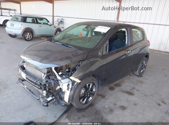 KL8CB6SA5JC475359 2018 CHEVROLET SPARK Серый Передняя левая четверть