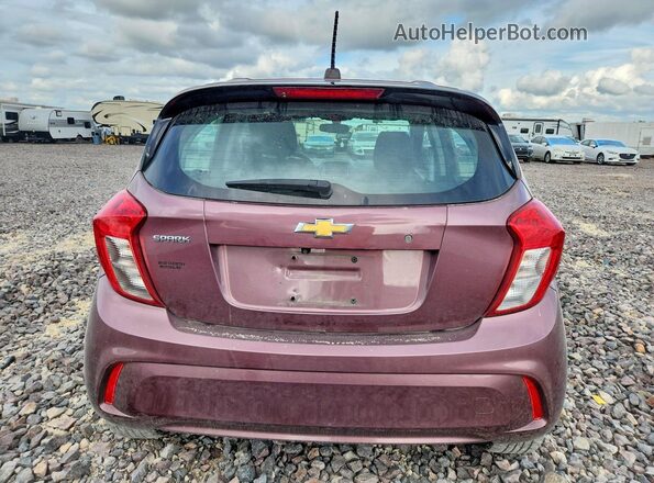 KL8CB6SA5KC728715 2019 CHEVROLET SPARK Purple Հետևի տեսք