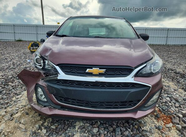 KL8CB6SA5KC728715 2019 CHEVROLET SPARK Purple Դիմացի տեսք