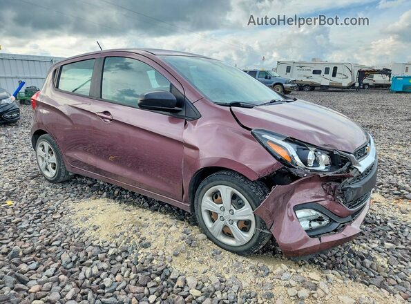 KL8CB6SA5KC728715 2019 CHEVROLET SPARK Purple Առջևի աջ