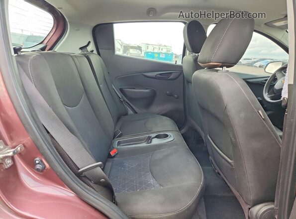 KL8CB6SA5KC728715 2019 CHEVROLET SPARK Purple Հետևի նստատեղերի տեսք