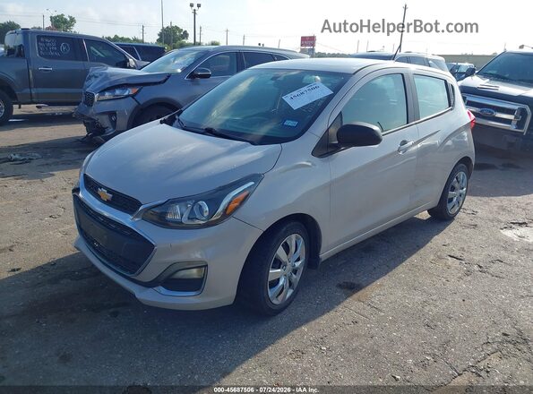 KL8CB6SA5KC740282 2019 CHEVROLET SPARK Beige Передня ліва чверть