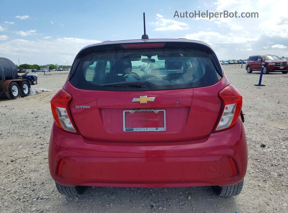 KL8CB6SA5LC424494 2020 CHEVROLET SPARK Red Vista trasera