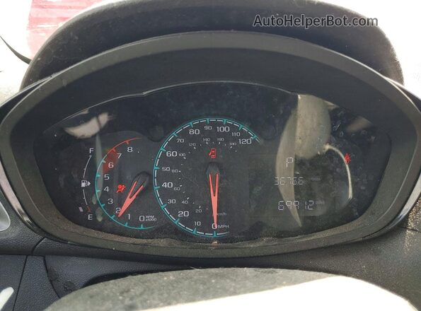 KL8CB6SA5LC424494 2020 CHEVROLET SPARK Red Vista del cuadro de instrumentos
