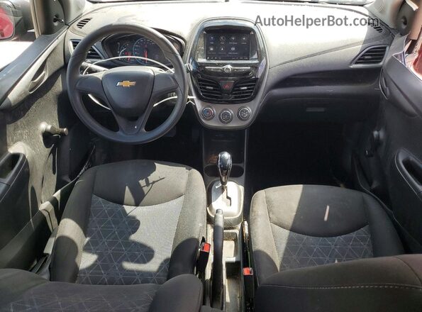 KL8CB6SA5LC424494 2020 CHEVROLET SPARK Red Vista del salpicadero