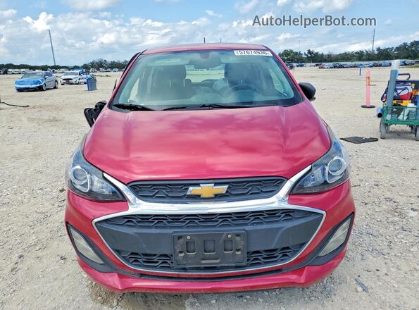 KL8CB6SA5LC424494 2020 CHEVROLET SPARK Red Vista frontal