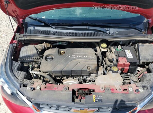 KL8CB6SA5LC424494 2020 CHEVROLET SPARK Red Vista interior trasera