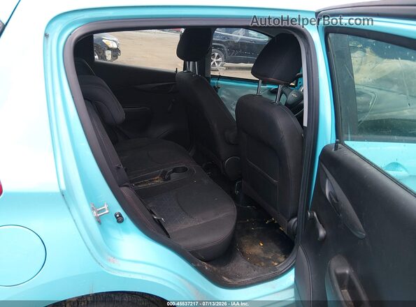 KL8CB6SA5MC227486 2021 CHEVROLET SPARK Teal Widok naklejki z numerem VIN