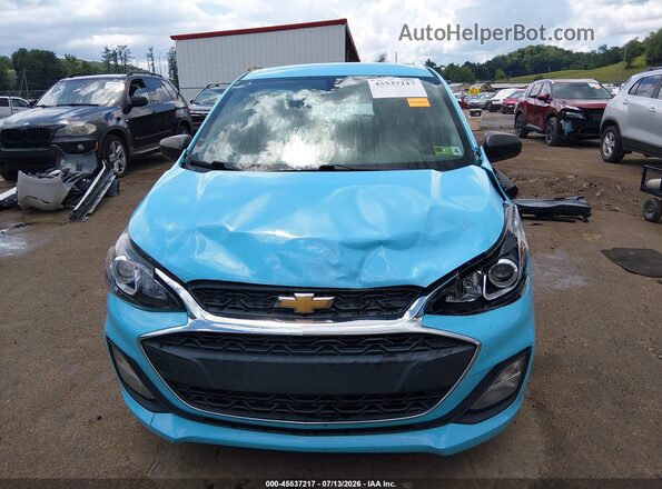 KL8CB6SA5MC227486 2021 CHEVROLET SPARK Teal Widok wnętrza z tyłu