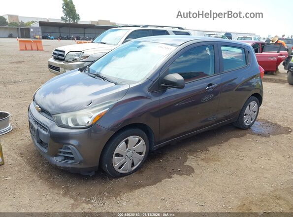KL8CB6SA6GC560431 2016 CHEVROLET SPARK Gray Vista tres cuartos delantera izquierda