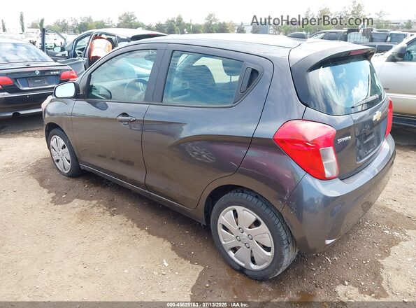 KL8CB6SA6GC560431 2016 CHEVROLET SPARK Gray Trasero izquierdo