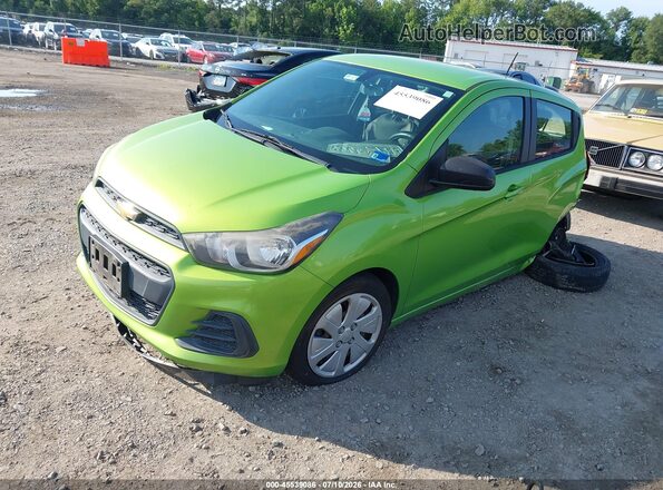 KL8CB6SA6GC560929 2016 CHEVROLET SPARK Green Front left