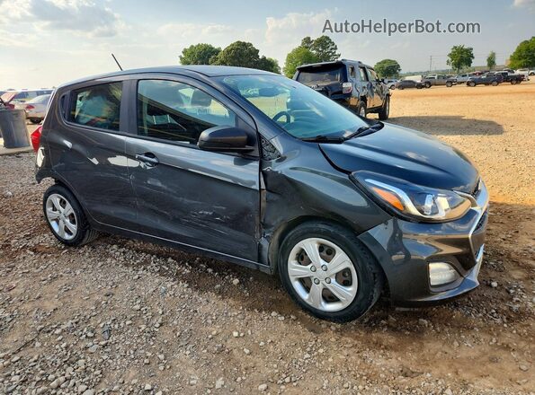 KL8CB6SA6KC701376 2019 CHEVROLET SPARK Серый Передняя правая четверть