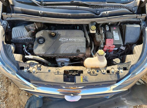 KL8CB6SA6KC701376 2019 CHEVROLET SPARK Серый Вид задней части салона