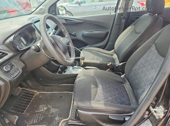 KL8CB6SA6KC764199 2019 CHEVROLET SPARK Black Front interior view