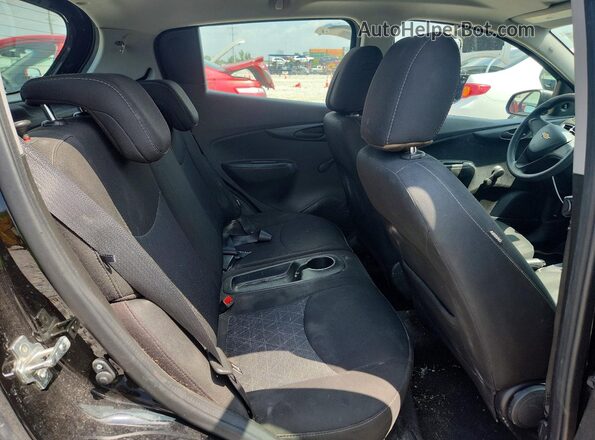 KL8CB6SA6KC764199 2019 CHEVROLET SPARK Black Rear seats view