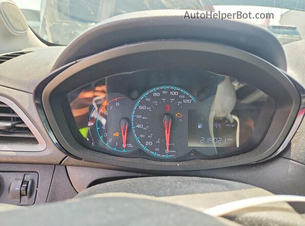 KL8CB6SA6KC764199 2019 CHEVROLET SPARK Black Instrument cluster view