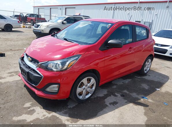 KL8CB6SA6LC420700 2020 CHEVROLET SPARK Red Przód lewy