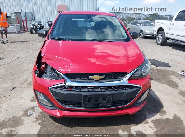 KL8CB6SA6LC420700 2020 CHEVROLET SPARK Red Widok zestawu wskaźników