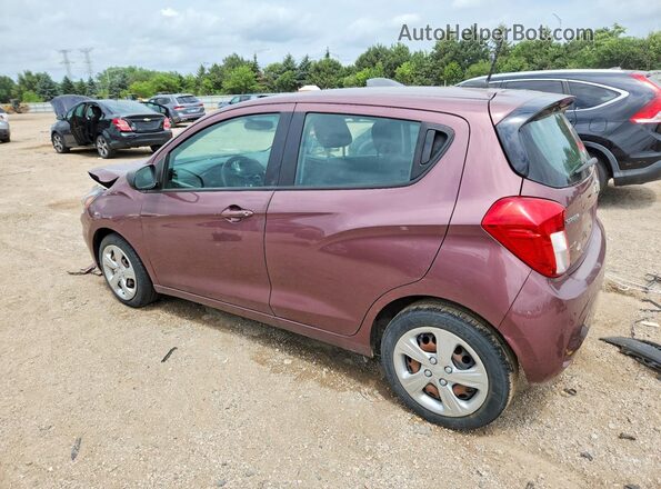 KL8CB6SA6LC421510 2020 CHEVROLET SPARK Purple Հետևի ձախ