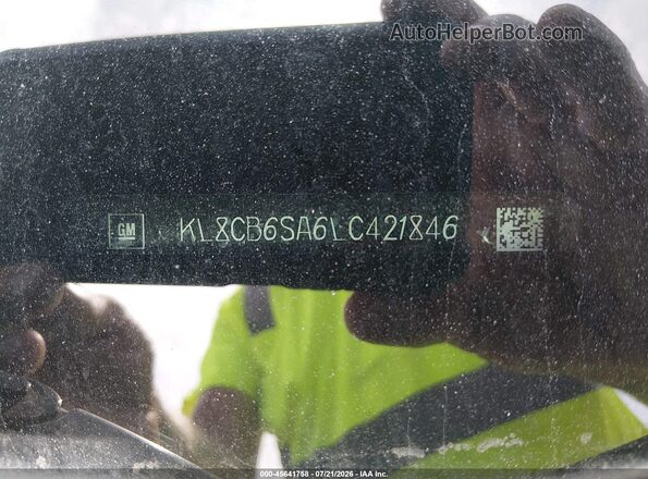 KL8CB6SA6LC421846 2020 CHEVROLET SPARK Серый Вид подкапотного пространства