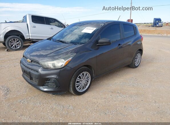 KL8CB6SA7GC627683 2016 CHEVROLET SPARK Gray Vista tres cuartos delantera izquierda