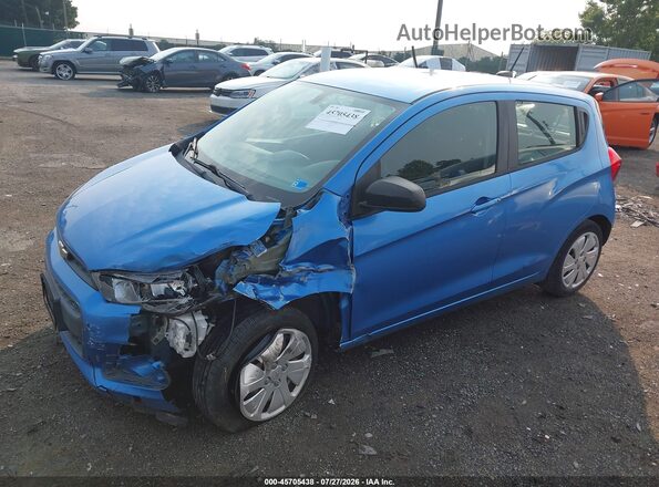 KL8CB6SA7HC743807 2017 CHEVROLET SPARK Blue Vista tres cuartos delantera izquierda
