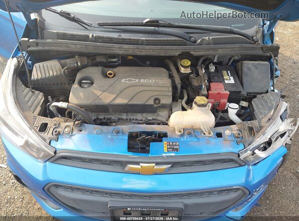 KL8CB6SA7HC743807 2017 CHEVROLET SPARK Blue Vista trasera
